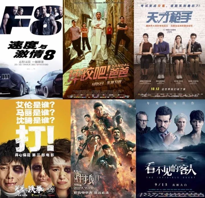 中国最新上映电影大盘点