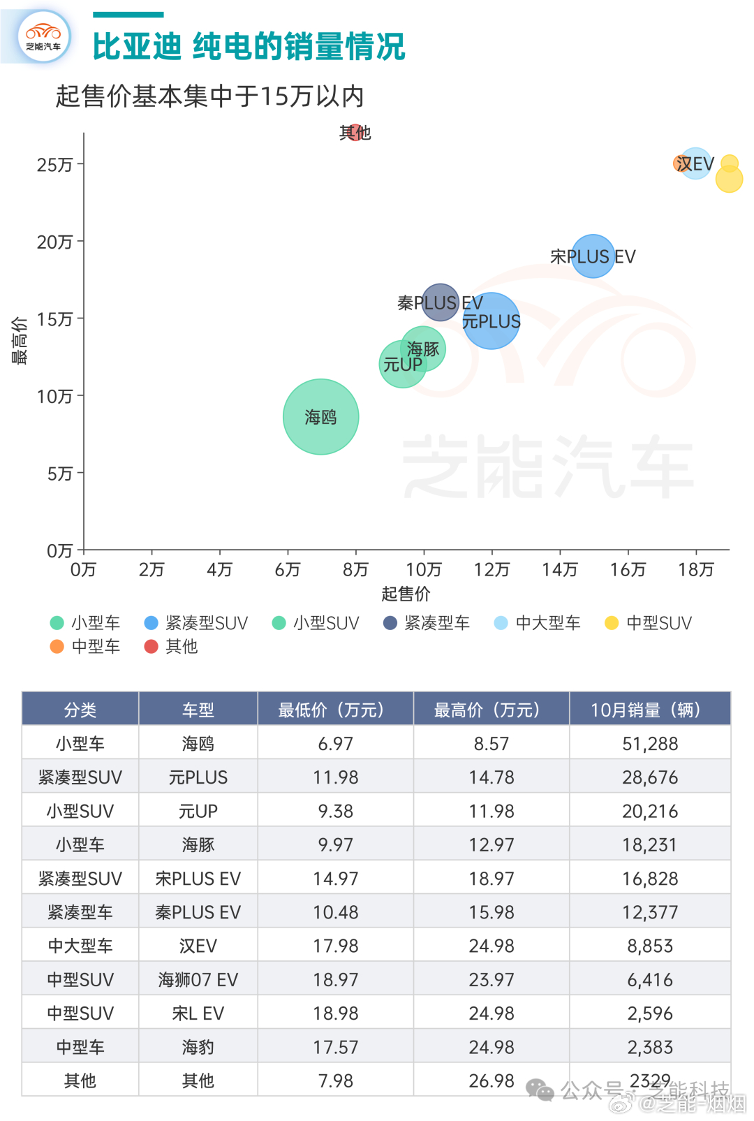 比亚迪电动汽车价格表，驾驭变化，梦想之车一览